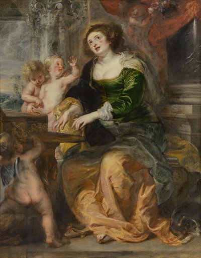 Svatá Cecílie od Peter Paul Rubens