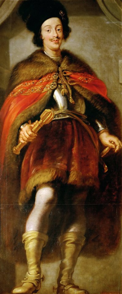 Ferdinand III. Habsburský, císař Římanů - Portrét císaře Ferdinanda III. (1608-1657) - Pieter Paul Rubens (1577-1640). olej na plátně od Peter Paul Rubens