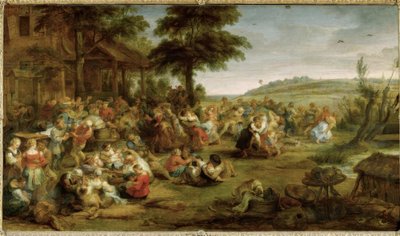 Vlámský veletrh od Peter Paul Rubens