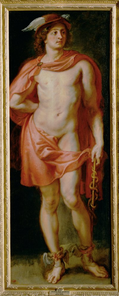Bůh Merkur, malba pro Torre de La Parada (malba na plátně) od Peter Paul Rubens
