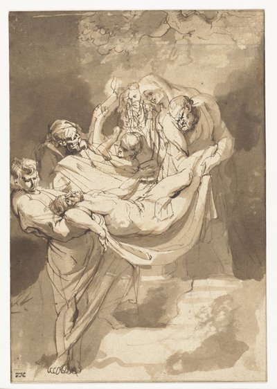 Pohřbení od Peter Paul Rubens