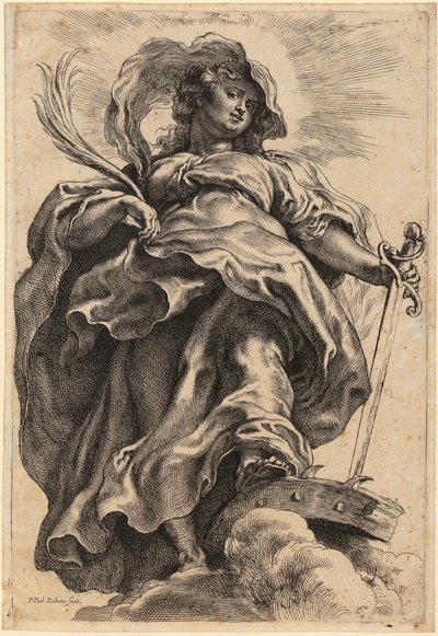 Svatá Kateřina od Peter Paul Rubens