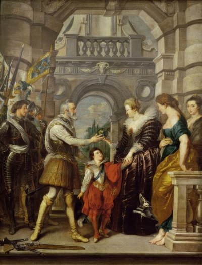 Jindřich IV. od Peter Paul Rubens