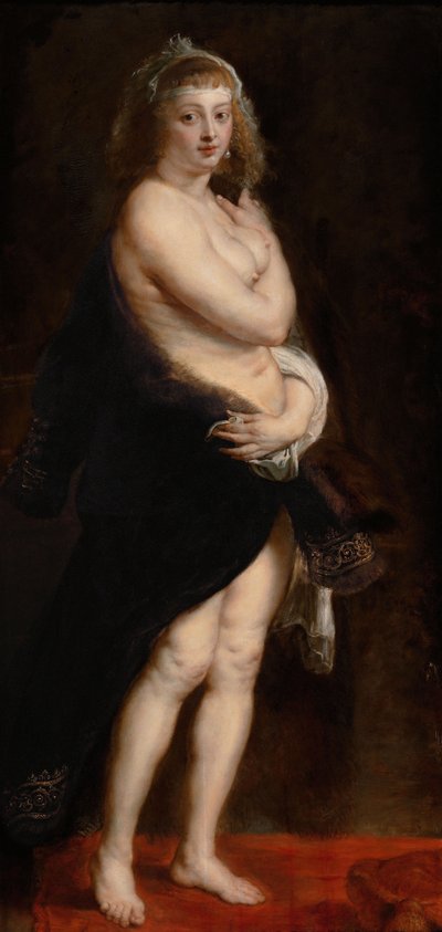 Helena Fourment v kožešinovém rouchu od Peter Paul Rubens