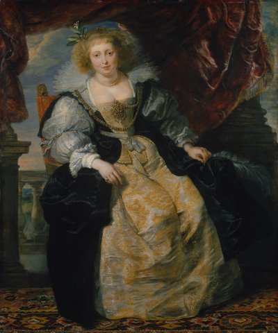 Helene Fourment „v svatebních šatech“ od Peter Paul Rubens