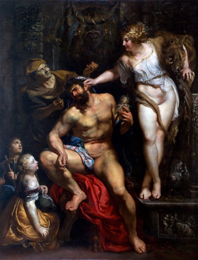Hercules a Omphale, 1606 od Peter Paul Rubens