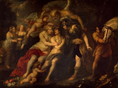 Herkules na rozcestí od Peter Paul Rubens