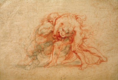 Herkules a Nemejský lev od Peter Paul Rubens
