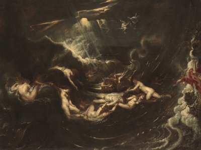 Hrdina a Leander, kolem roku 1604 od Peter Paul Rubens