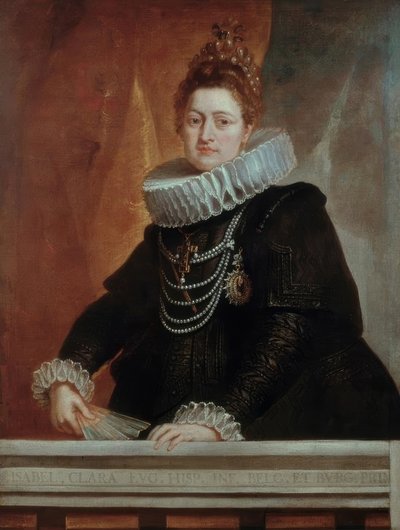 Infantin Isabella Clara Eugenia od Peter Paul Rubens