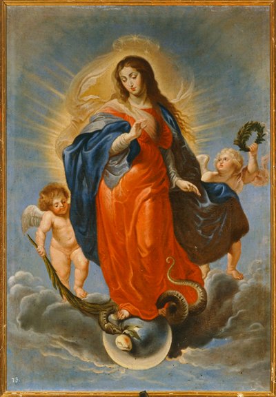 Neposkvrněné početí od Peter Paul Rubens