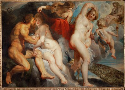 Ixion, král Lapithů, oklamaný Junonou (malba na plátně) od Peter Paul Rubens