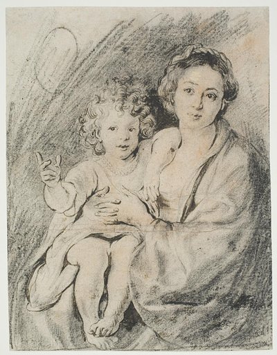 Panna Maria s dítětem od Peter Paul Rubens