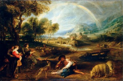Krajina s duhou, začátek 30. let 17. století. od Peter Paul Rubens