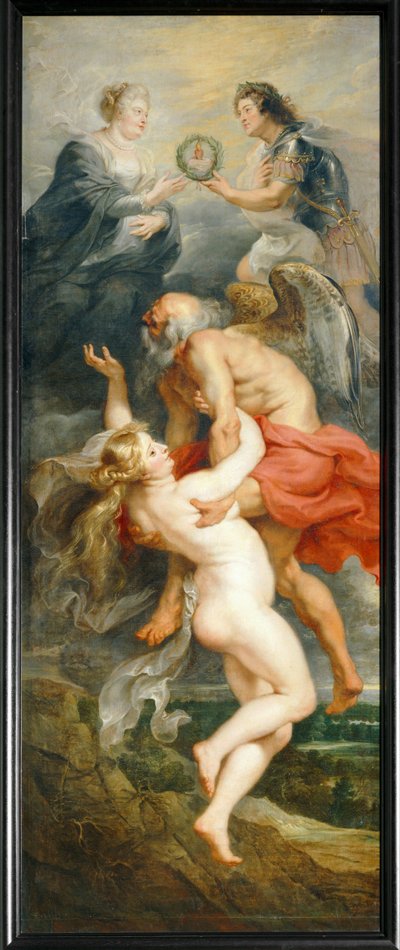 Le Triomphe de la verite, ou La parfaite et sincère union de la reine-mère et de son fils ... od Peter Paul Rubens