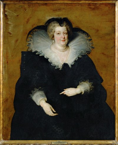 Marie Medicejská, francouzská královna, manželka Jindřicha IV. od Peter Paul Rubens
