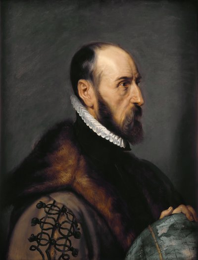 Portrét Abrahama Ortelia 1527-1598, 1633. od Peter Paul Rubens