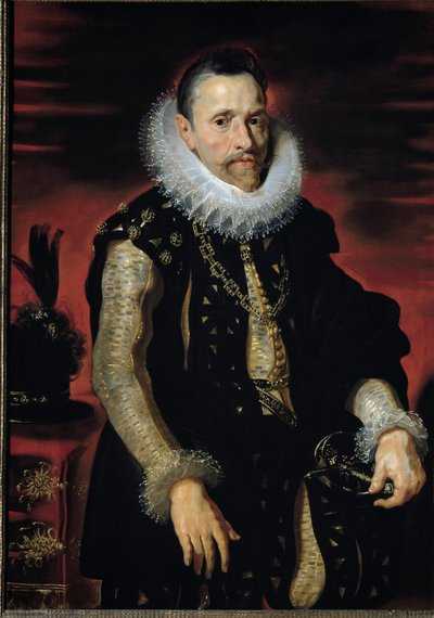 Portrét Alberta, arcivévody rakouského (malba od Peter Paul Rubens