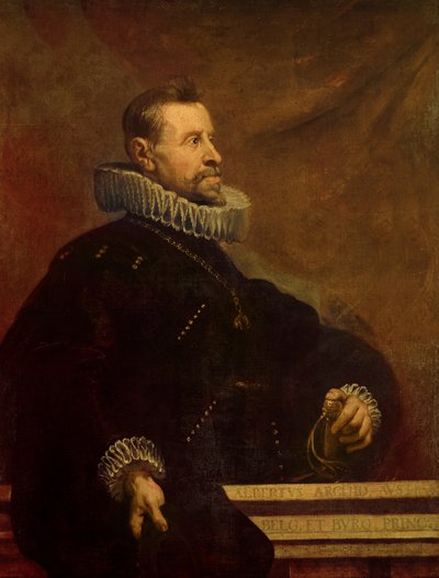 Portrét Alberta Habsburského, arcivévody rakouského, guvernéra Nizozemska od Peter Paul Rubens
