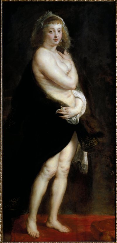 Portrét Heleny Fourmentové, nazývané také malá peliška. (Malování od Peter Paul Rubens