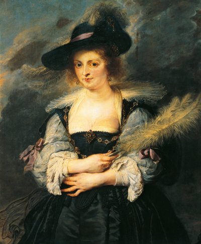 Portrét Helene Fourmentové, Peter Paul Rubens (1577-1640), Detail od Peter Paul Rubens