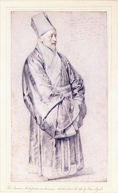 Portrét Nicolase Trigaulta S.J. v čínském kostýmu, od Peter Paul Rubens