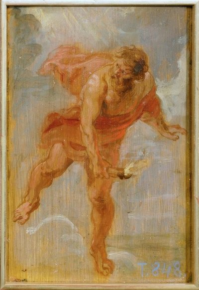 Prométheus přináší na zem oheň od Peter Paul Rubens