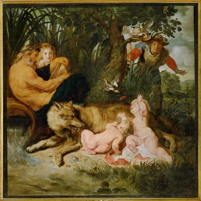 Romulus a Remus (malba na plátně) od Peter Paul Rubens