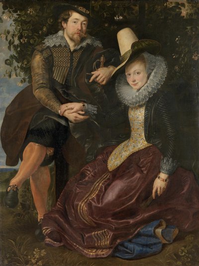 Rubens a Isabella Brantová v altánu se zimolezem od Peter Paul Rubens