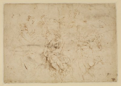 Spící nymfy od Peter Paul Rubens