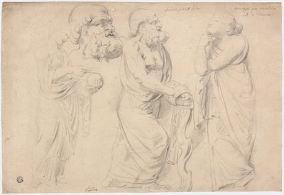 Studie římského sarkofágu od Peter Paul Rubens