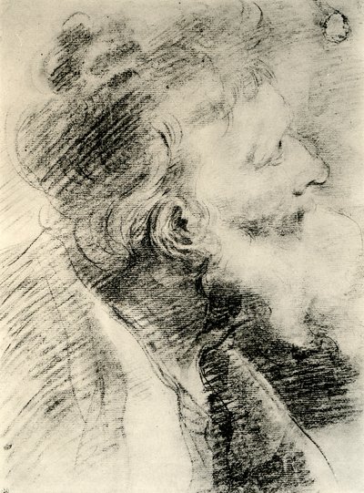 Studie pro hlavu starého muže, 1913. od Peter Paul Rubens