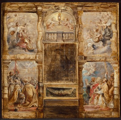 Klanění Eucharistie, c. 1626. od Peter Paul Rubens