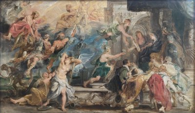 Apoteóza Jindřicha IV. od Peter Paul Rubens