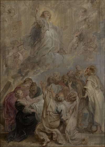 Nanebevzetí Panny Marie, 1636-38 od Peter Paul Rubens