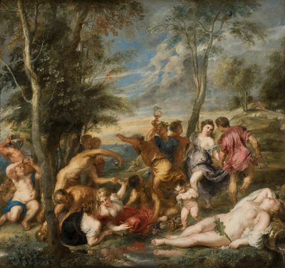Bakchanal Andrianů od Peter Paul Rubens
