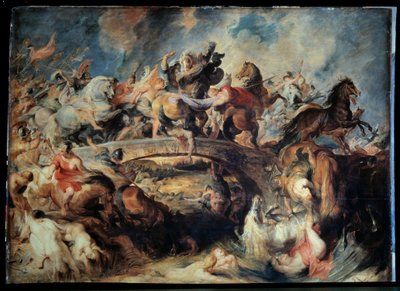 Obraz Bitva o Amazonky od Petera Paula Rubense od Peter Paul Rubens