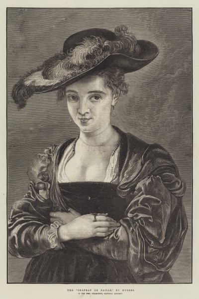 Slaměný klobouk od Peter Paul Rubens