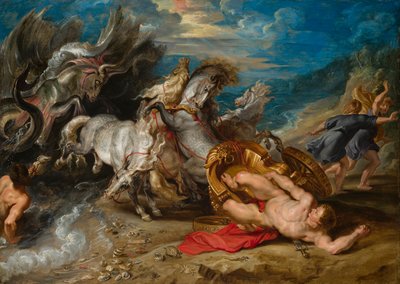 Smrt Hippolyta, kolem 1611-13 od Peter Paul Rubens