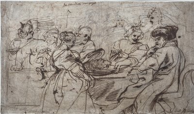 Herodův svátek (recto) od Peter Paul Rubens