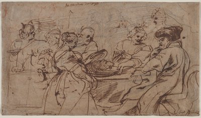 Svátek Heroda recto Tomyris s hlavou Cyrus verso, c. 1637-1638. od Peter Paul Rubens