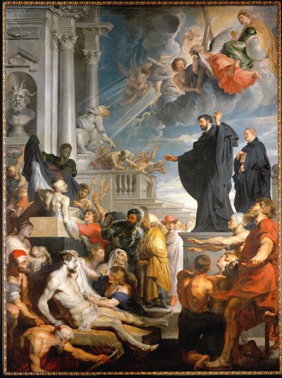 Zázraky svatého Františka Xaverského od Peter Paul Rubens