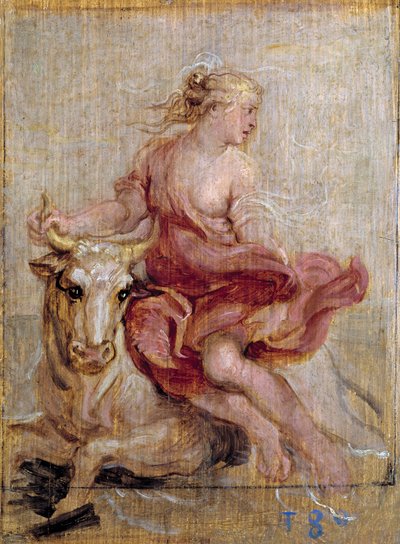 Znásilnění Evropy, 1636-7 od Peter Paul Rubens