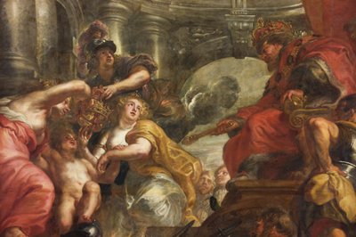 Rubensův strop, Banketní dům, Whitehall, kolem 1629-34 (olej na plátně) od Peter Paul Rubens