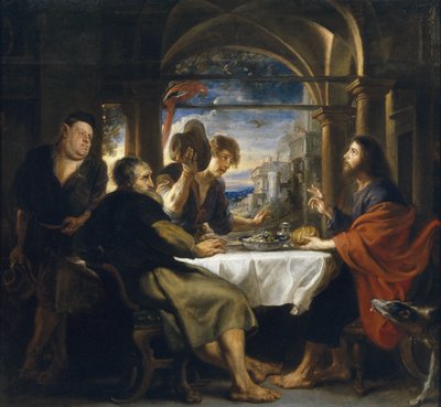 Večeře v Emauzích, 1638 od Peter Paul Rubens