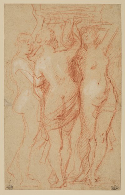 Tři Grácie od Peter Paul Rubens