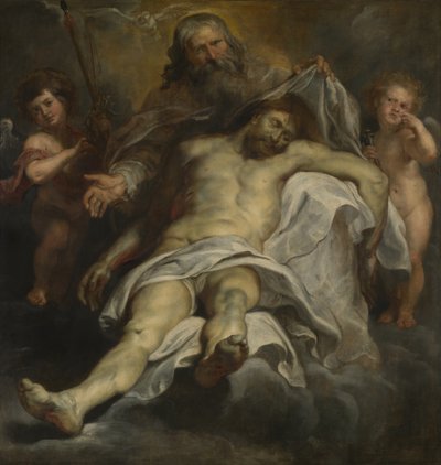 The Trinity (olej na panelu) od Peter Paul Rubens