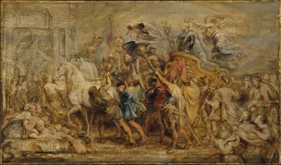 Triumf Jindřicha IV. od Peter Paul Rubens