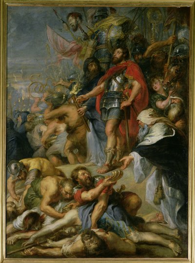 Triumf Judy Makabejského, 1635 od Peter Paul Rubens