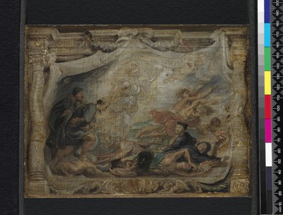 Vítězství eucharistie nad kacířstvím, cca 1625-26 od Peter Paul Rubens